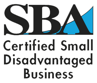 SBA Certified Small Disadvantaged Business logo